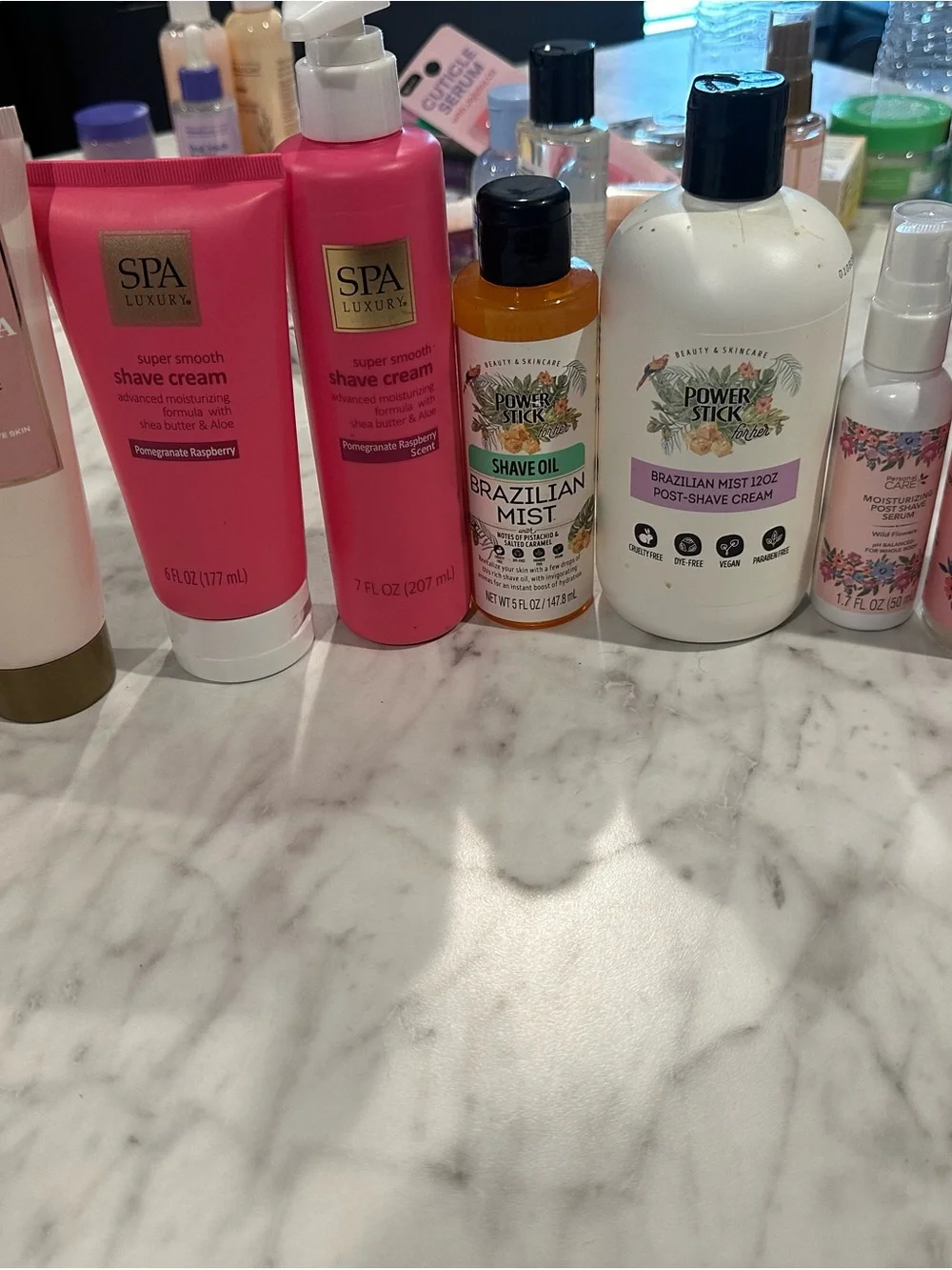 Shave creams & oils